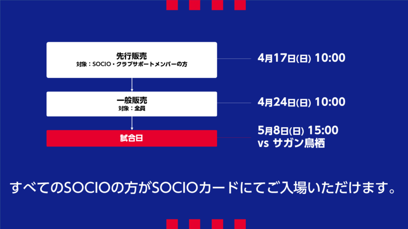 5/8(日) 鳥栖戦 チケット販売について｜ニュース｜FC東京オフィシャルホームページ