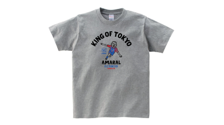 COMBINATION MEAL Collaboration LEGEND T-Shirt GRY Amaral