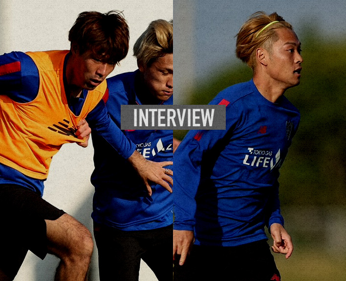 Interview with players Yasuki KIMOTO and Ryoma WATANABE