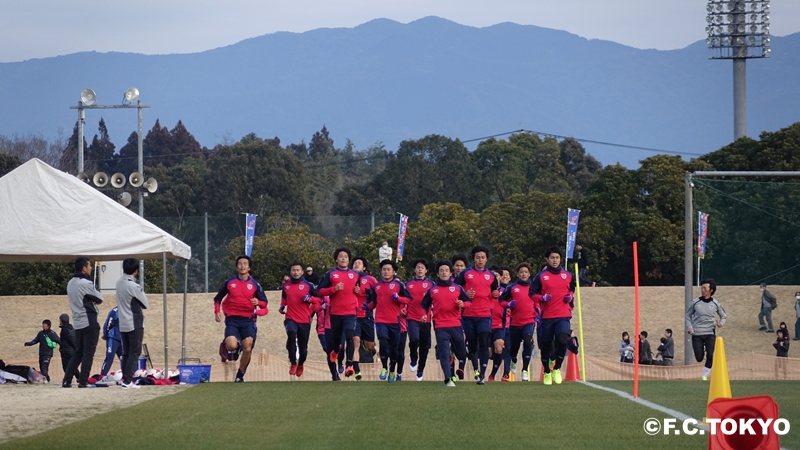 宮崎 都城キャンプ初日 ニュース Fc東京オフィシャルホームページ